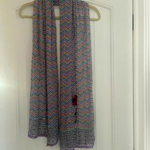 Missoni knit scarf/wrap